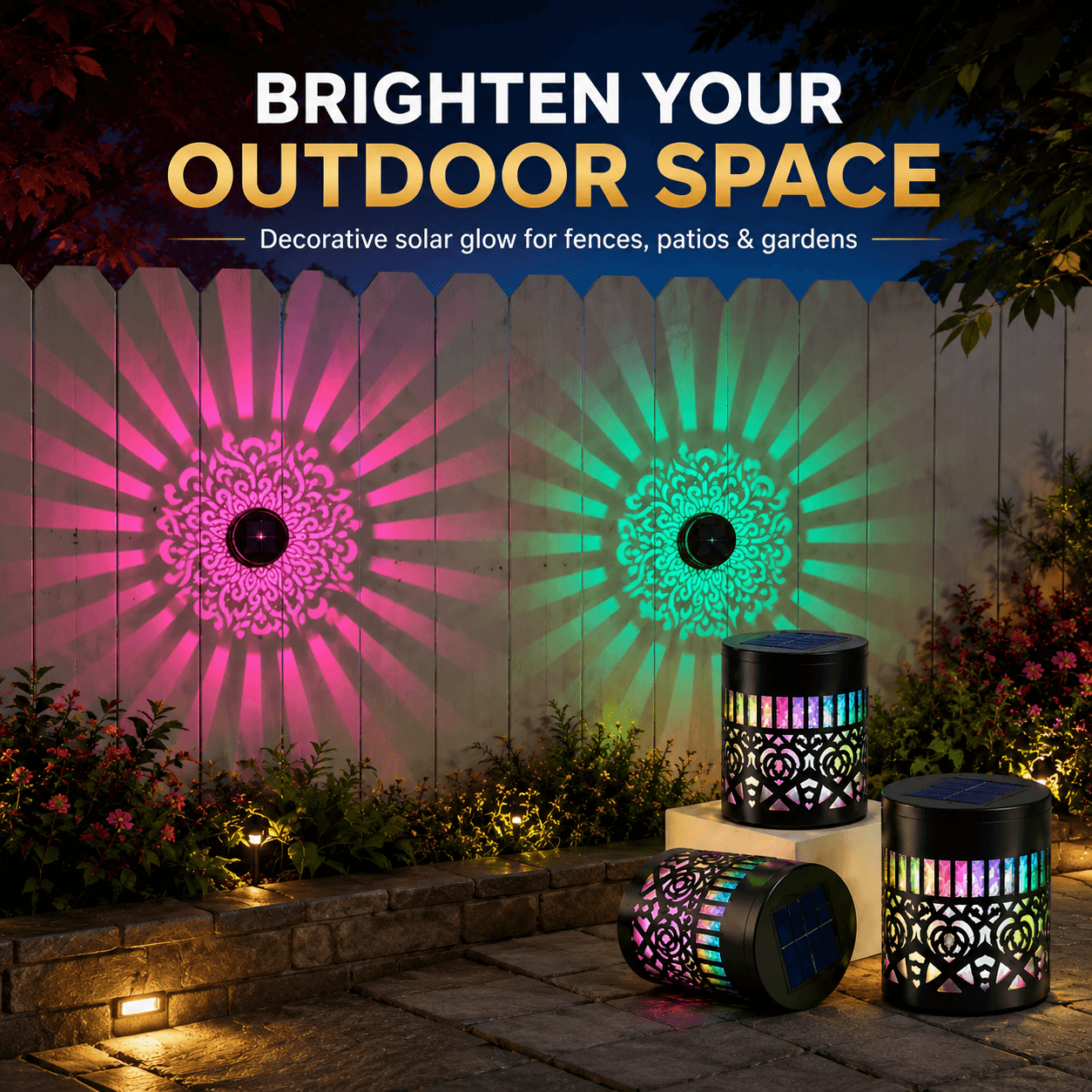 AuraGlow Mandala Light