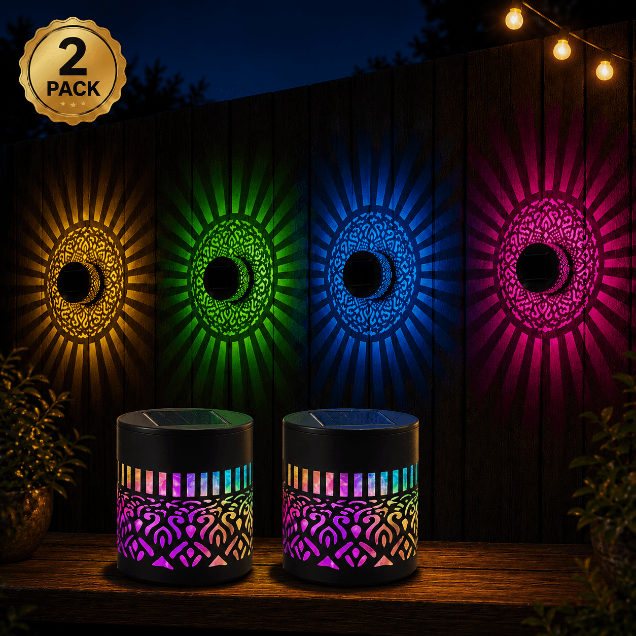 AuraGlow Mandala Light